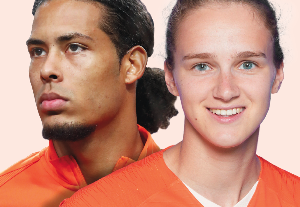 Neerlands Hoop Top 40 Virgil Van Dijk Vivianne Miedema Op 1 Nieuwe Revu