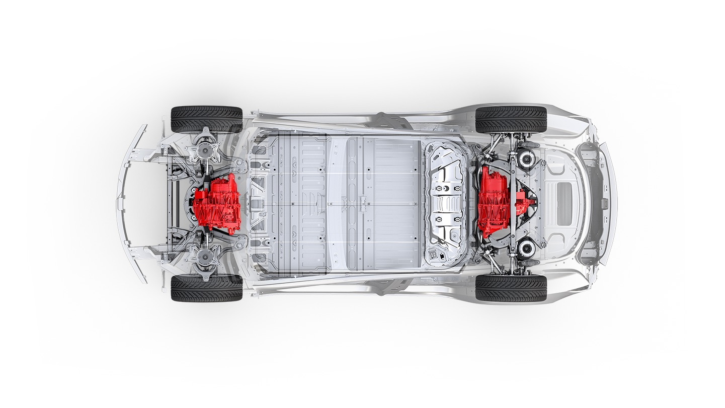 Zwart Houden Verwisselbaar Dit is de Tesla Model 3 met vierwielaandrijving | Autobahn