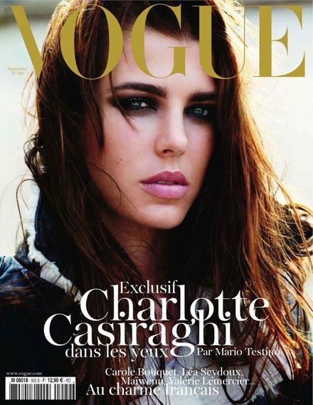 Charlotte casht Vogue
