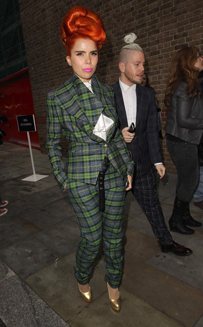 Celebrity Sightings At London Fashion Week SS14 - Day 3