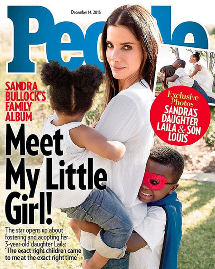 Sandra Bullock adopteert dochter