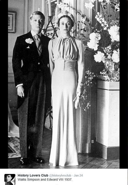 Wallis huwelijk 1937
