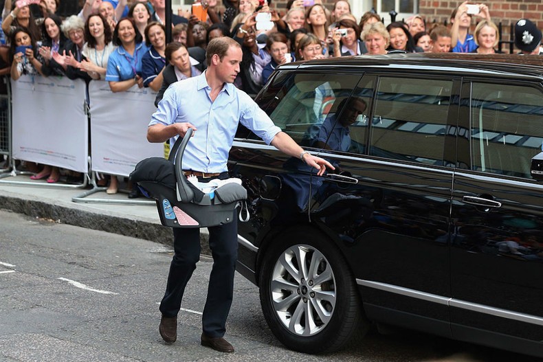 meest schattige foto's van prins william als vader