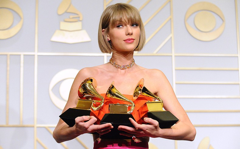 Grammy Awards in 4 momenten Taylor Swift