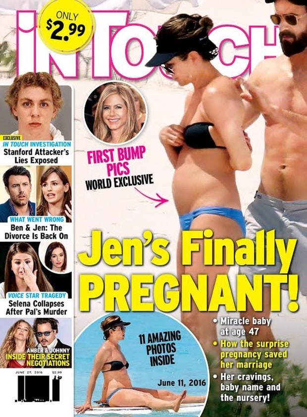Jennifer Aniston zwanger?