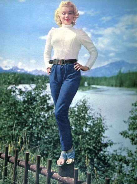 Marilyn Monroe - jeans
