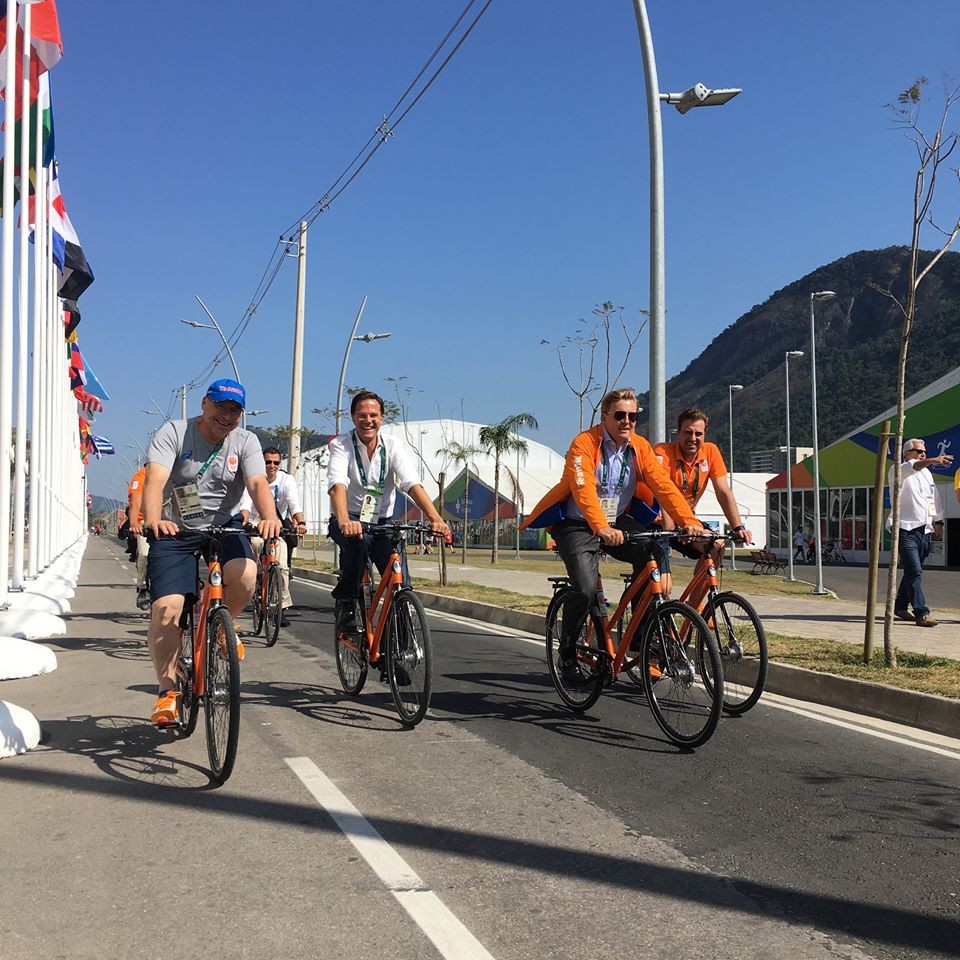 Nederland Willem-Alexander in Rio 2016 RVD