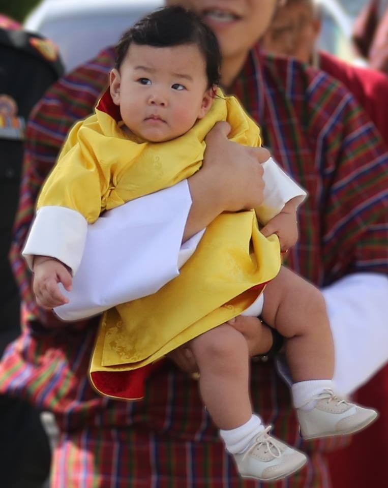 Bhutan prins Namgyel juli 2016 FB koning Jigme Khesar