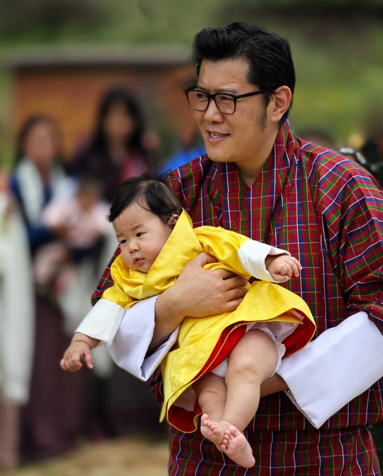Bhutan Jigme Khesar en Namgyel juli 2016 FB koning jigme khesar