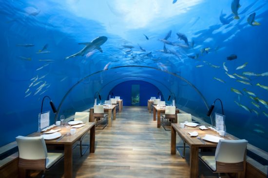 Hilton-resort op de Malediven