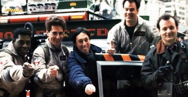 Ivan-Reitman-and-Ghostbusters-2-cast