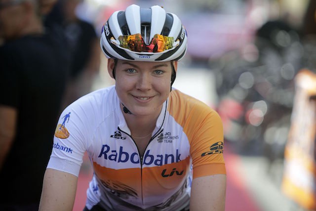 Alassio/Madonna della Guardia  - Italy  - wielrennen - cycling - radsport - cyclisme -  Van der Breggen Anna (Netherlands / Rabobank Liv Women Cycling Team) pictured during  stage 6 of the Giro dItalia Internazionale Femminile 2016 (2.WWT) from Andora to Alassio/Madonna della Guardia - photo Anton Vos/Cor Vos © 2016