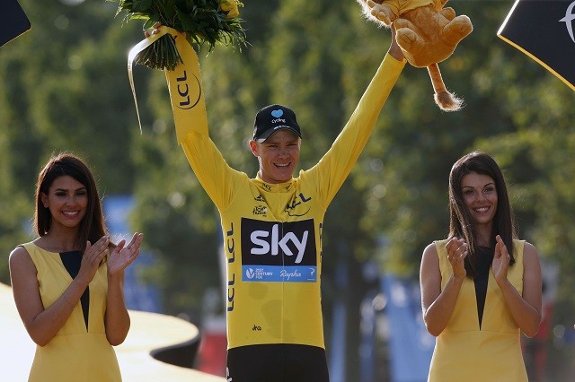Chris Froome won in 2016 voor de derde keer de Tour de France.