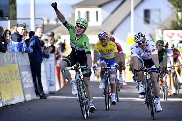 In 2014 won Moreno Hofland de tweede etappe in Parijs-Nice.